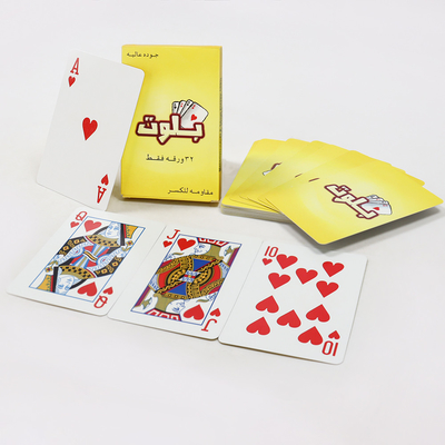 kaufen Eigenes Logo, eigenes Design, Plastik-Poker-Deck-Spiel, wasserdichtes Drucken, langlebige PVC-Plastik-Spielkarten online manufacture