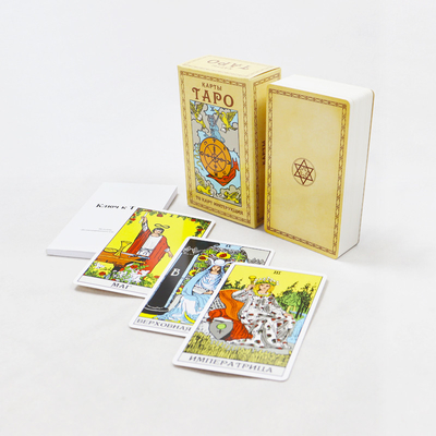 kaufen Innenunterhaltung Tarotkarten in Gitterbox Custom Printing Oracle für Papierspiele online manufacture