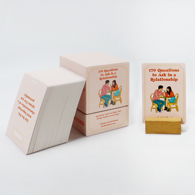 kaufen Erwachsene spielen Finanzspielkarten Custom Printpapier mit positiven Affirmationen online manufacture