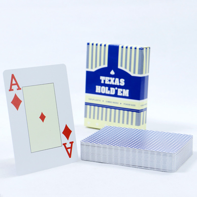 kaufen Rts Jumbo Spaß Plastik-Spielkarten mit individuellen Druck anpassbare Poker-Decks online manufacture