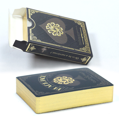 kaufen Personalisierte Luxus-Spielkarten aus Goldfolie online manufacture