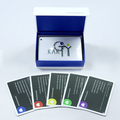 kaufen Customized Logo UV Oberfläche Abschluss Erstes Date Kartenspiel für seltsame Männer und Frauen online manufacture