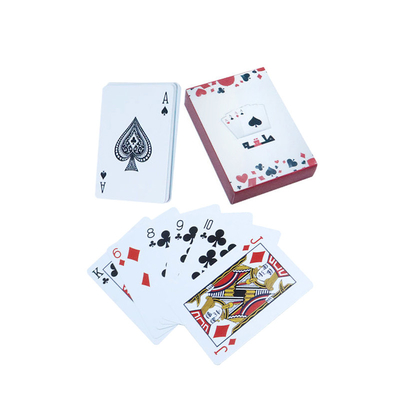 kaufen Auf Wunsch gedruckte Twin Packs Waschbares Poker 100% Alles aus Plastik Spielkarten PVC wasserdicht online manufacture