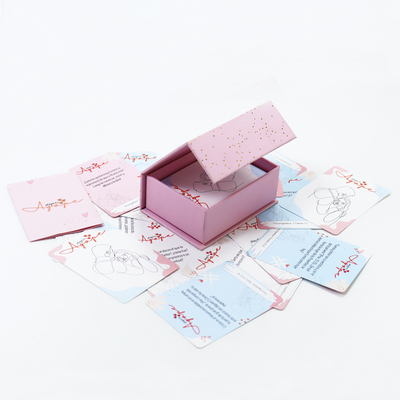 kaufen Personalisieren Sie Ihr eigenes Design Doppelbox Set Frauen Positive Affirmation Kartenspiel für Paare online manufacture