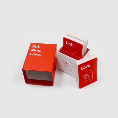 kaufen Deutsch Schwarz Kern Papier Custom Paar Gespräche Spiel Nachtkarten für die Wiederverbindung online manufacture