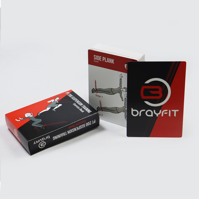 kaufen Individuelle Ausbildung Sport Spielkarten Übung mit Box für Erwachsene Individuelle Familie Fitness online manufacture