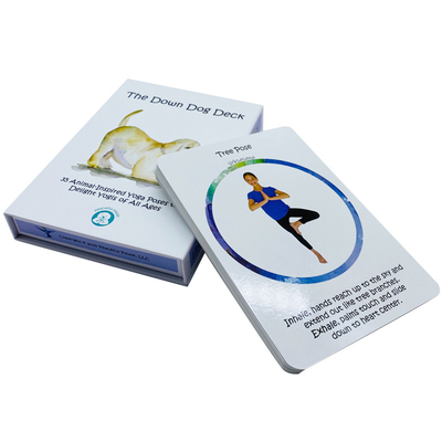 kaufen Custom Design Druck Yoga Posen Karten für Übungsunterricht auf Papier Edition online manufacture