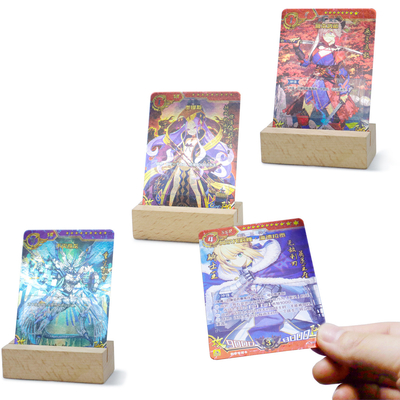 kaufen Benutzerdefinierte Spielkartenkarten Magische Karten Holographische Papierhandelskarte Booster-Packung online manufacture