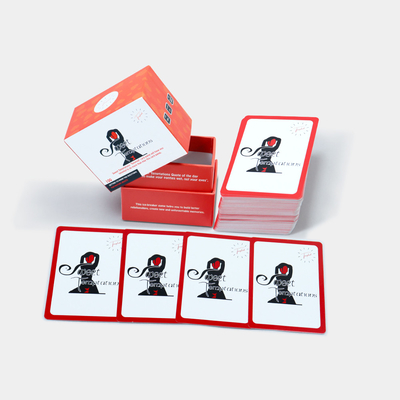 kaufen Interaktives Gesprächspaar-Dating-Kartenspiel mit individueller Farblackierung und Oberflächenveredelung online manufacture