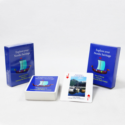 kaufen Education Paper Poker Cards Explore Nordic Heritage With Customized Corporate Culture Advertising And Paper Printing online manufacture