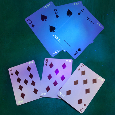 kaufen Spiele für Erwachsene Poker Sicherheit Anti-Fälschung Casino Spielkarten Leuchten online manufacture
