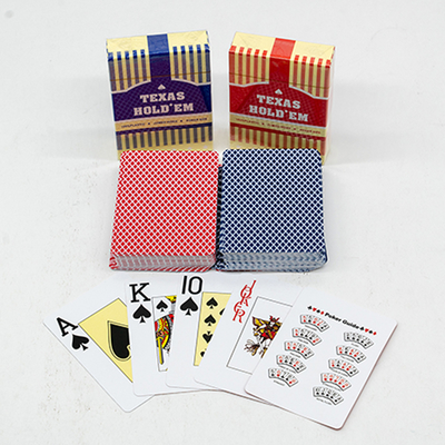 kaufen Individuell bedruckte 0,3 mm PVC-Kunststoff-Spielkarten für Casinos online manufacture