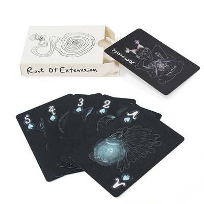 kaufen Individuell markierte Magic-Spielkarten mit 4 Ecken für Poker, personalisiertes Kartenspiel online manufacture