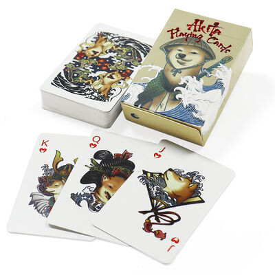 kaufen Großhandel kundenspezifischer Poker-Druck Design Prägeverfahren Super MINI Puppy Muster Spielkarten und Schachteln online manufacture