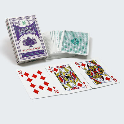kaufen Individuell gestaltete Spielkarten mit den Maßen 57x87mm und Lackveredelung für Erwachsenen-Pokerpartys online manufacture