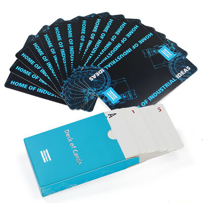 kaufen Individuelle Spielkarten im Großhandel mit personalisiertem Logo in Plastikbox und CMYK-Druck online manufacture