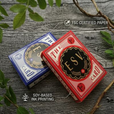 kaufen Umweltfreundliche FSC-zertifizierte Papier-Spielkarten mit Soja-Tinte für nachhaltige Spieleprodukte online manufacture