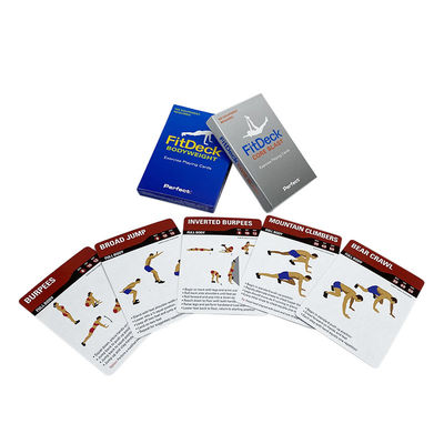 kaufen Trainings-Karten der Übungs-350gsm, körperliche Verfassungs-Karte lackierend online manufacture