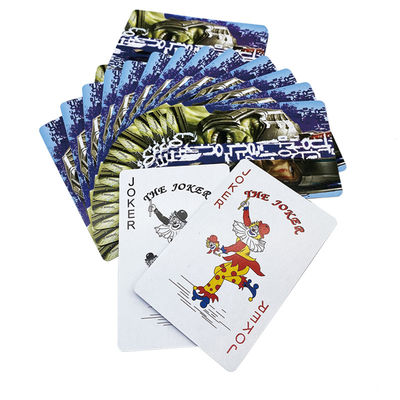 kaufen Soem, das kundenspezifische Spielkarten Front And Back Printing lackiert online manufacture