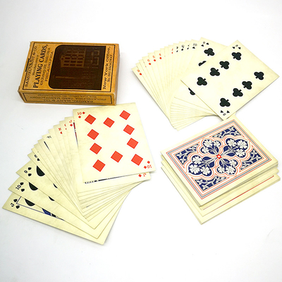 4 Nines-Gewohnheits-Spielkarten für Geschäfts-Ereignis-Spiele