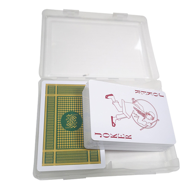 100 wasserdichtes PVC Plastik Poker Werwolf Kartenspiel Spielkarten Plastik PVC mit Plastikbox