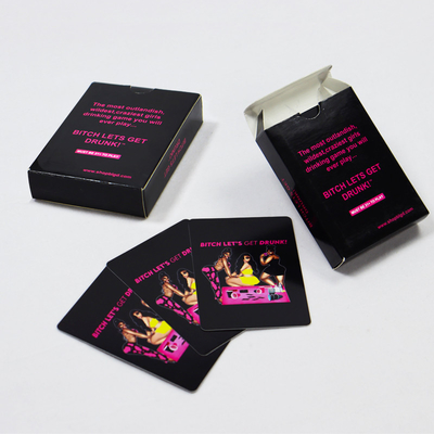Custom Design cool betrunkene Wünsche Kartenspiel Erwachsene Party Kartenspiele tun oder wagen Großhandel Premium Mädchen Nacht Karten Spiele