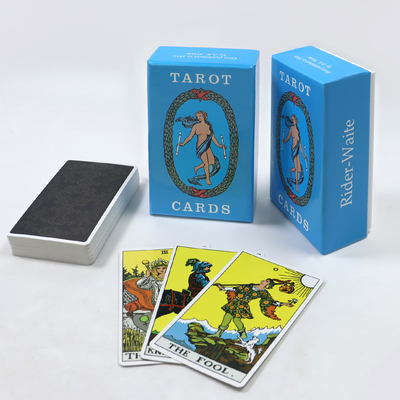 Großhandel Hochwertiges Heißverkauf Custom Oracle Tarot Karten Druckbrett Spielkarten mit Führerbuch