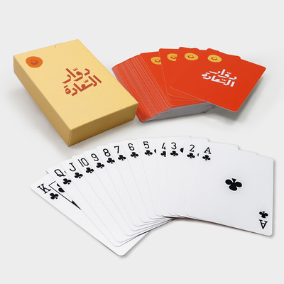 Großhandel kundenspezifischer Vollfarbdruck PVC Poker Flash-Kartenspiel Kunststoffdesign Ihr Logo Spielkarten