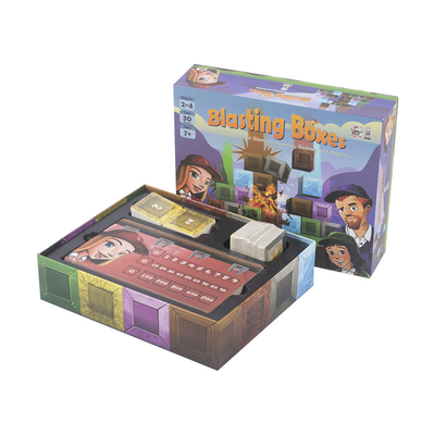Zusammengestelltes Pulver Ludo Sling Puck Kleine Welt Brettspiele Kartonpapier OEM-Fertigung