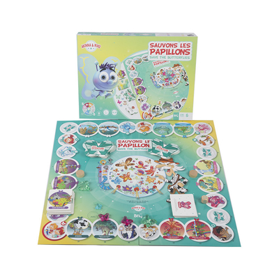 Custom Design Drucktischplatte Kinderbrett Carrom-Spiel mit CMYK/Pantone Farben