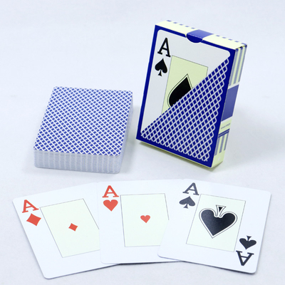100% wasserdichte Plastik-Pokerkarten mit Jumbo-Index und CMYK-Druck