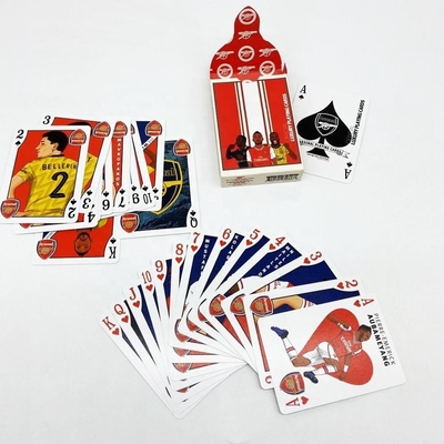 Zusammengestelltes Design Spielkartenherstellung für Fußballstar Match Attax Casual Games