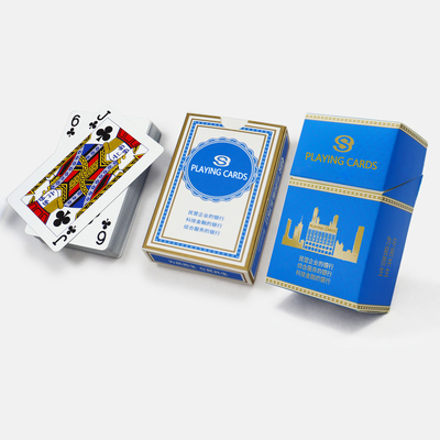 Individuelles Design Zigarettenschrank aus Kunststoff Zwei Decks Poker Spielkarten Unternehmenskultur