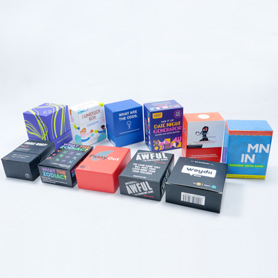 Custom Deck Of Cards For Drinking Wine Konversation angepasst in der Box