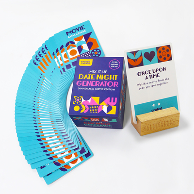 CMYK-Farbdrucken kundenspezifischer Spaß Mix It Up Date Night Karten Spiel für Männer und Frauen