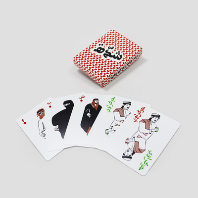 Professionelle individuelle Druckerei Kunststoff-Spielkarten Herstellung mit KI-Artwork-Format