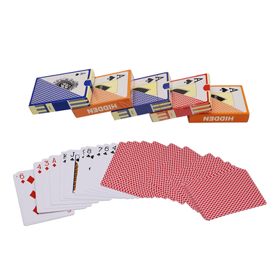 Druckdienstleistungen für individuell gestaltete Logo-Spielkarten mit Laminationsoberflächenveredelung