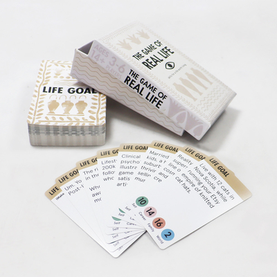 Custom Design tägliche Positive Karten für Erwachsene Personalisiertes Affirmationsspiel aus dem echten Leben