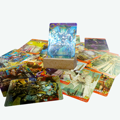 Drucken klassischer Zeichentrickfiguren Laser-Pokémon-Spielkarten