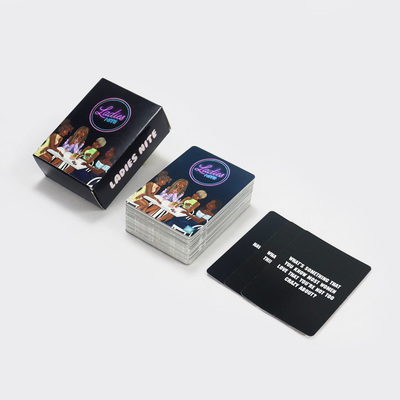 Trinkende Damen Nacht Party Spielkarten Customisierte CMYK Druck für eine aufregende Nacht