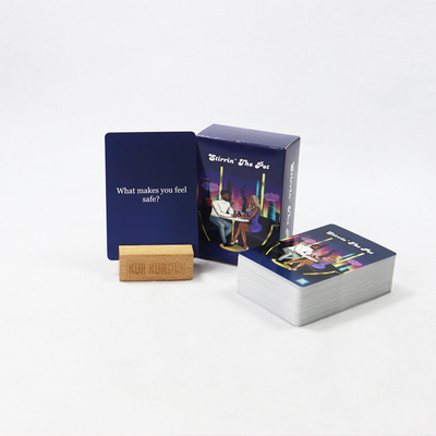 Custom Printing Paar Valentinstag Spielkarten mit Lamination Oberflächenveredelung