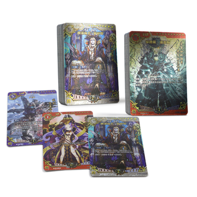 Yugioh Kartenspiel Druck mit Lackierung Oberfläche Veredelung Custom Design