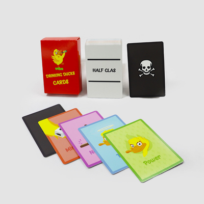 Customized eigenes Logo Design Trinkkarten Spiel für Erwachsene Spielen Spaß Brettspiel