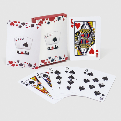 Wasserdichtes Design für den Druck von Plastik-Poker-Decks für Saudi-Arabien Entertainment