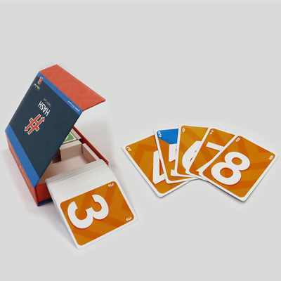 Persönlich angepasstes Kartenspiel für Erwachsene Hochwertiges Papier gedruckt Spielen Familie Party Spiel Karten Deck Set