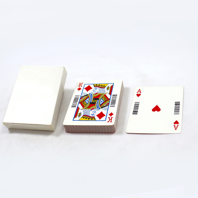 Professionelle Barcode-Spielkarten 300/350/400 g/m² Kunstdruckkarton