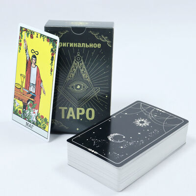 Auf Wunsch gedruckt Hochwertige Vollgrößen-Oracles Tarotkarten mit Führerbuch