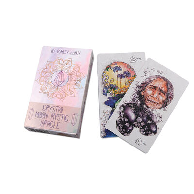 Individuell gestaltbare, umweltfreundliche, bedruckbare Tarotkarten mit verschiedenen Oberflächenveredelungen