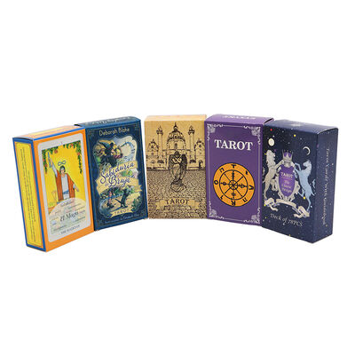 Individuell gestaltete Tarotkarten mit CMYK 4C Offset-Druck und Guidebook enthalten