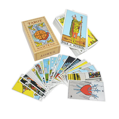 Persönlich gestaltete Tarotkarten mit Führerbuch in 57*87mm Größe